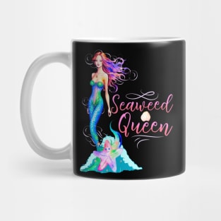 Seaweed Queen Mermaids Mug